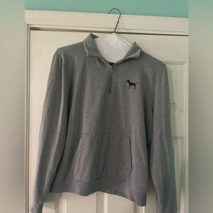 Victoria Secret PINK grey zip up!